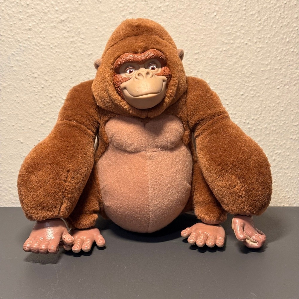 Mattel Tarzan Plush Toy Unisex Brown Good Disney Kala Gorilla Mom Vintage 90s